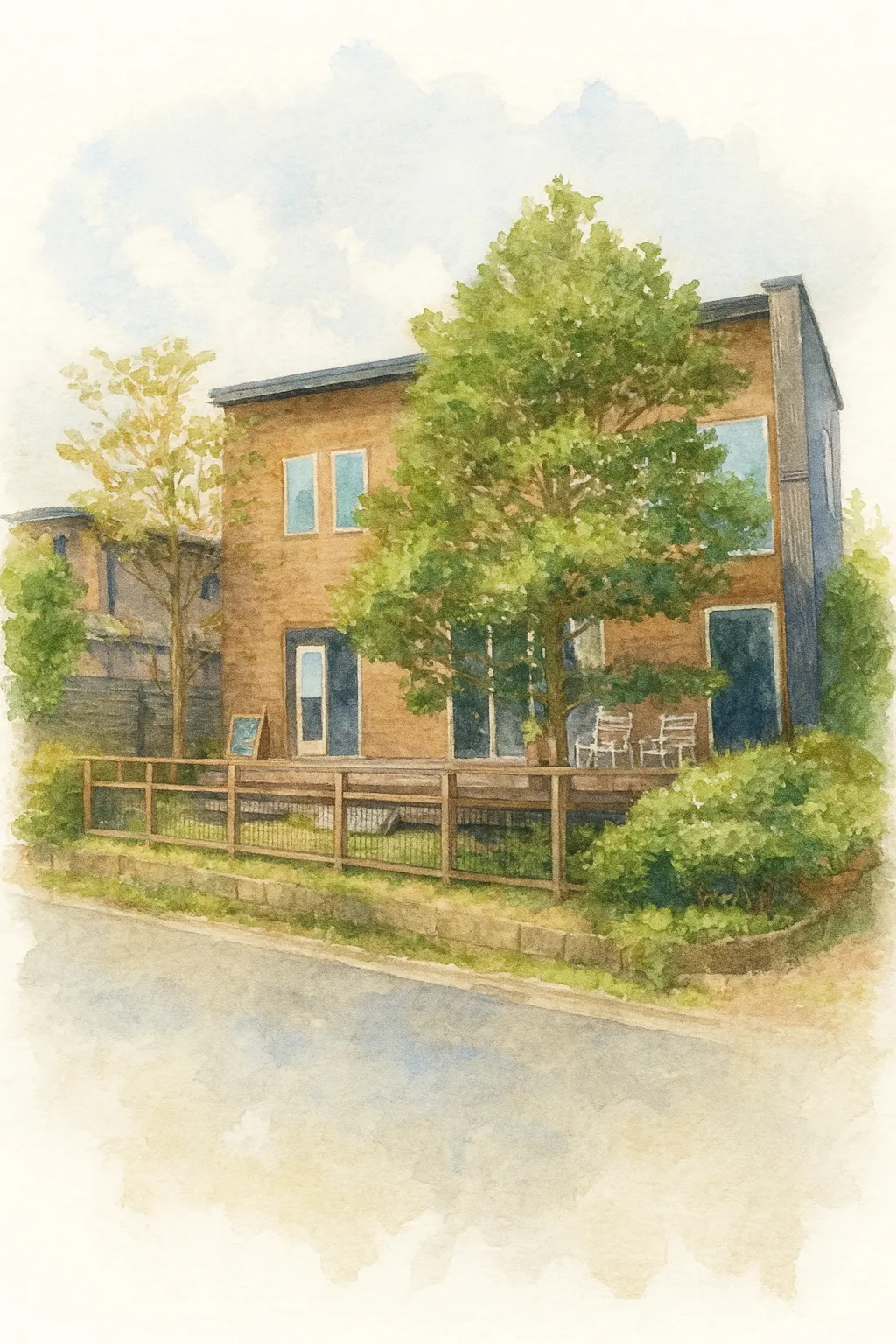 Tree Cubicの外観イラスト